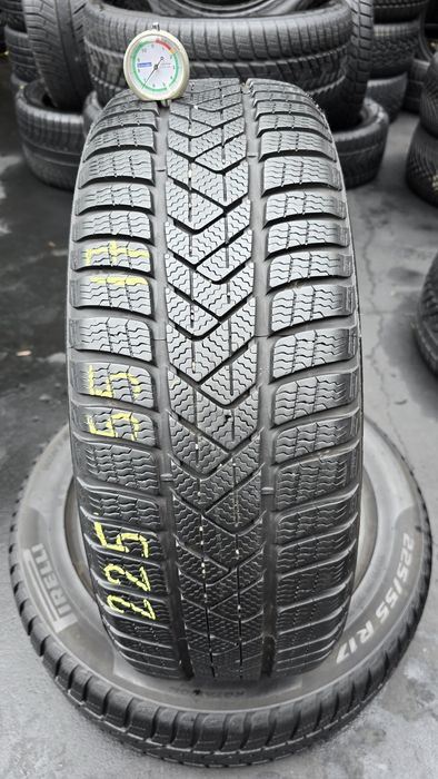2 anvelope iarnă Pirelli 225/55/17 - 7 mm