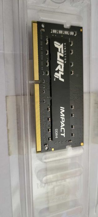 Ram 1 x 16 gb Kingston Fury KF432S20iB DDR4 3200MT/s CL20 / Рам кингстън 16 гб