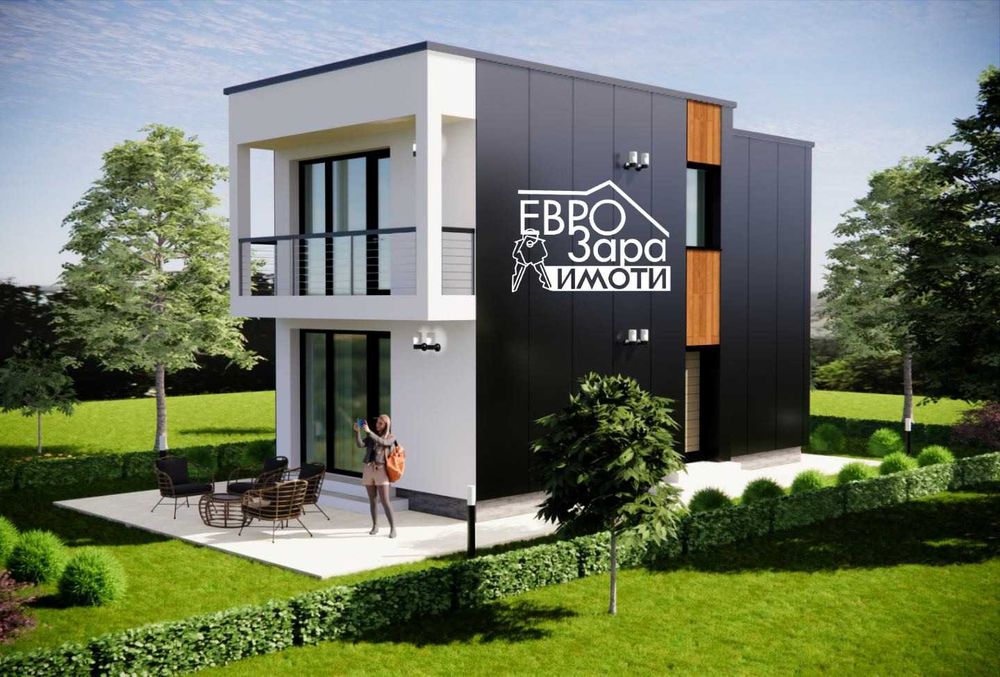 Двуетажни къщи за продажба в село Малка Верея