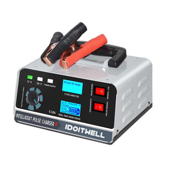 НОВО 30A Зарядно акумулатор батерия 12V 24V AGM GEL LiFePO4 Lithium