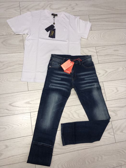 Set blugi si tricou copii 13/14 ani