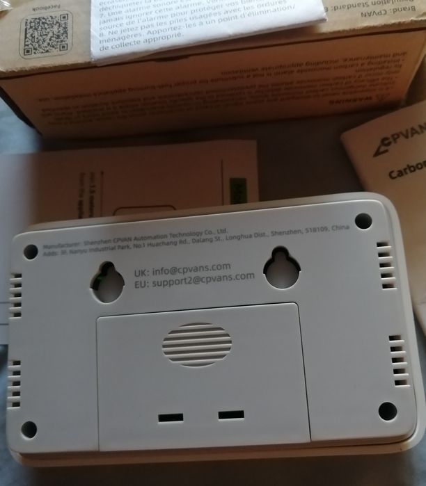 Детектор за въглероден окис СО 3 в 1