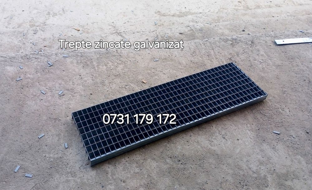 trepte zincate galvanizat