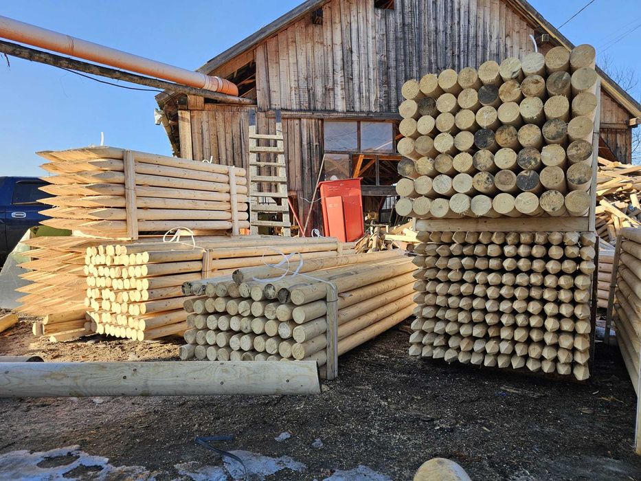 Spalieri din lemn pentru vita de vie