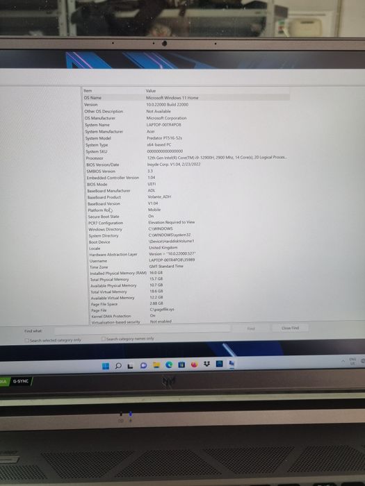 Acer Predator PTS516 - 52s