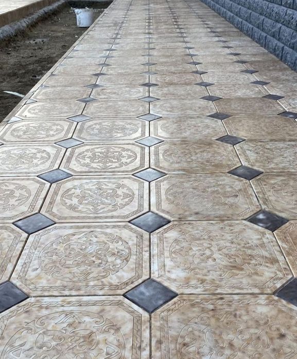 Укладка брусчатки