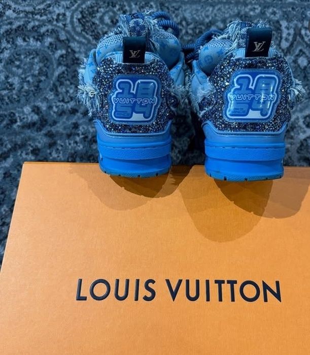 Lv skate swarovski blue orice mărime noi