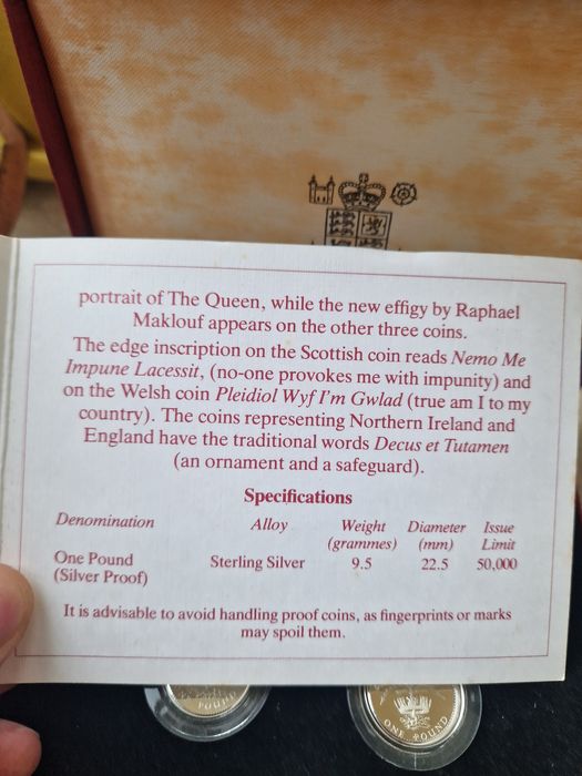 Сребърен сет Кралица Елизабет II