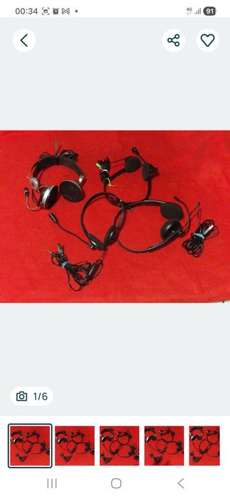 Casti audio cu fir