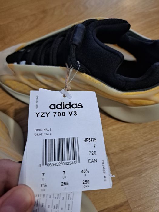 Adidas Yeezy 700 v3 mono safflower 40 2/3 , noi 100% originali