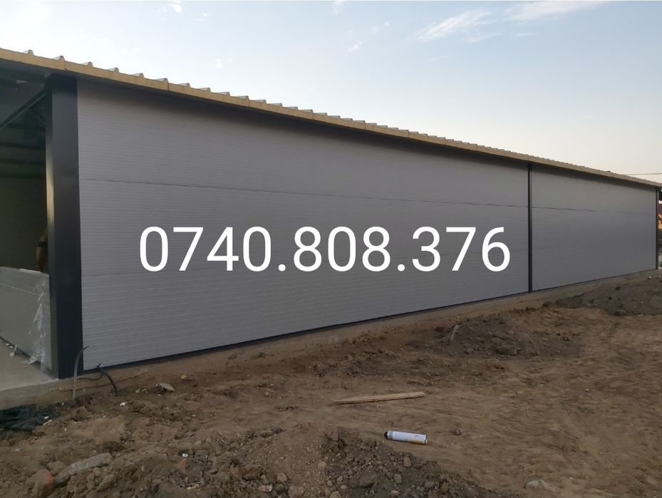 Hala 12x30m constructie metalica structura hala completa