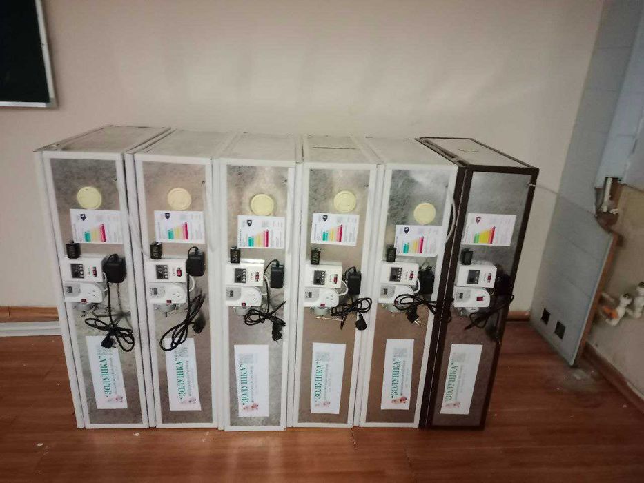 Инкубаторы автомат. 12/220 в на 96шт.