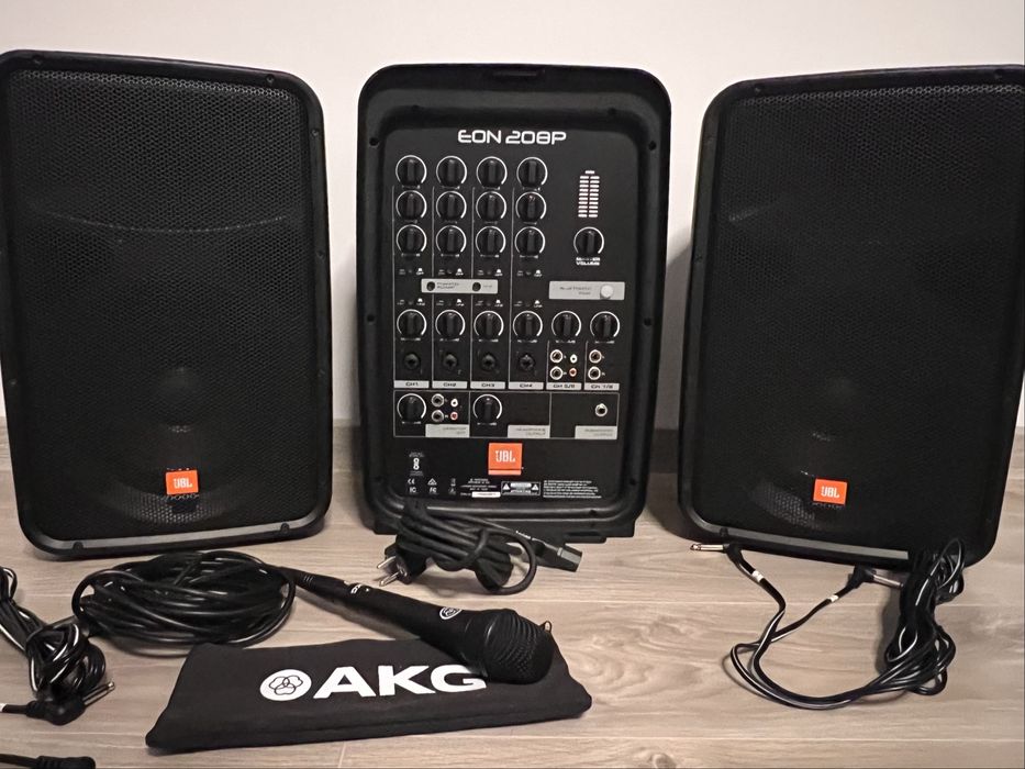 Boxe Active JBL EON208P (portabile) 300W