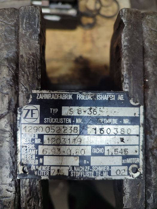 МКПП.  zf 6 s6-36