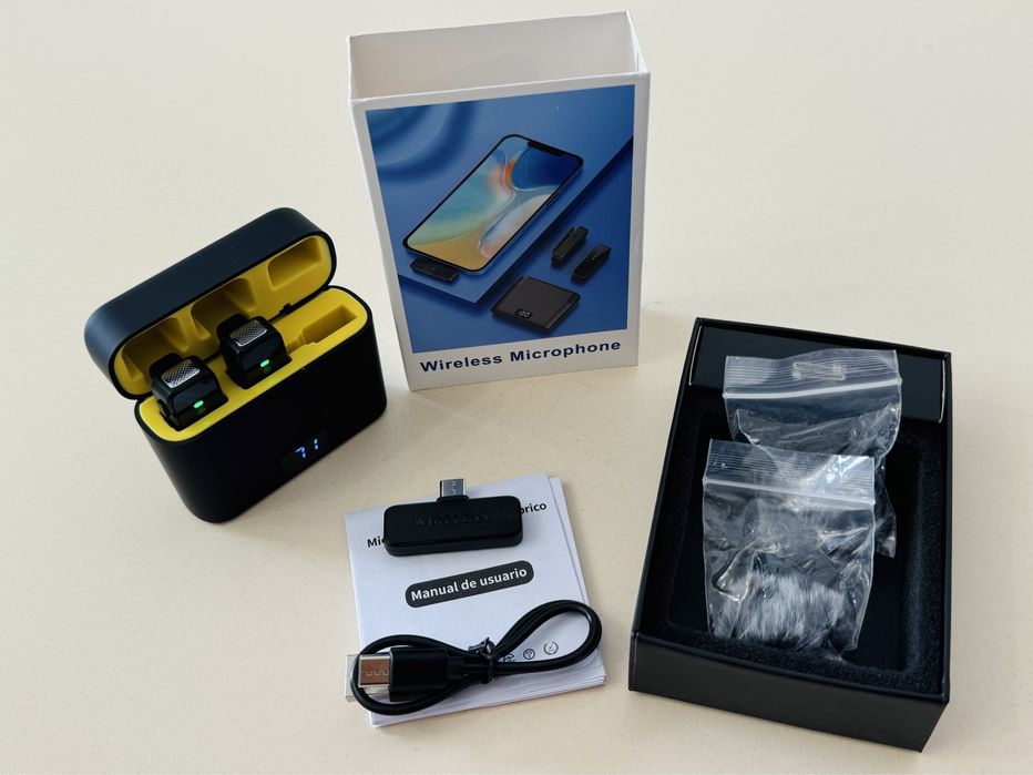 Новые беспроводные петличные микрофоны для Android и iPhone (Type-C).