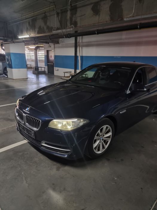 BMW seria 5 f10 518d 150cp Automat, motor b47 fara adblue, interior din piele+încălzire scaune 12/2014