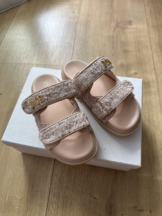 Papuci Dior - dioract rose