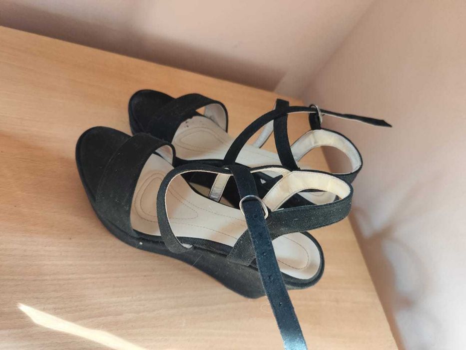 дамски черни токчета