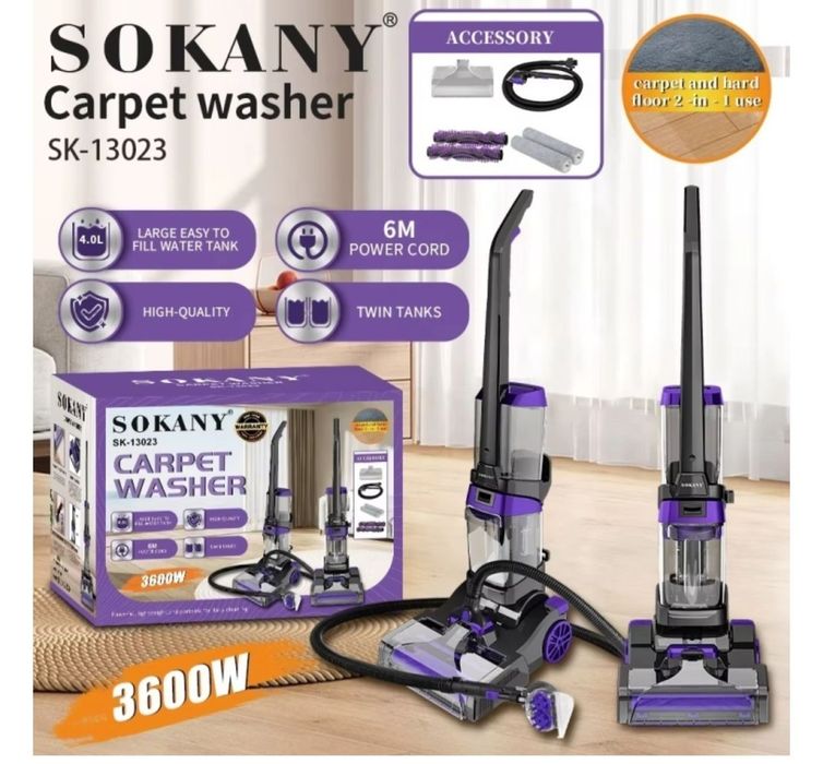 Моющий пылесос Sokany