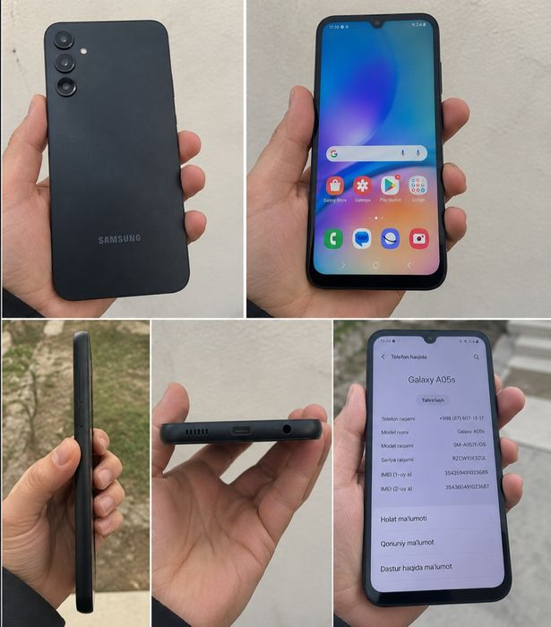 Samsung Galaxy A05s 4/128

HOLATI: IDEAL
Hamma funksiyalar 100% ishlay