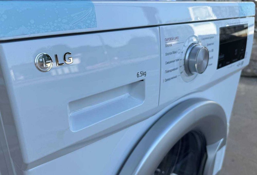 Стиральная машина LG 6,5 кг F2J3WS1W DD Inverter Steam 6 Motion