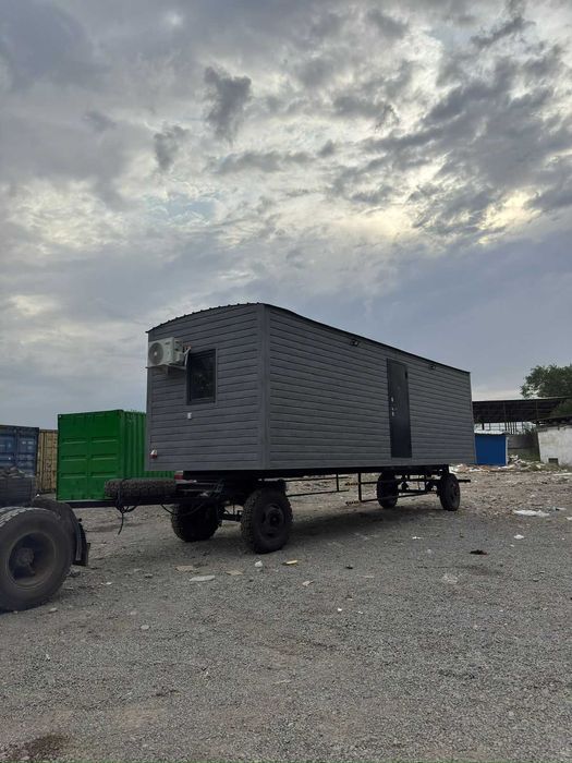 Вагон на колесах, шасси, вагончик