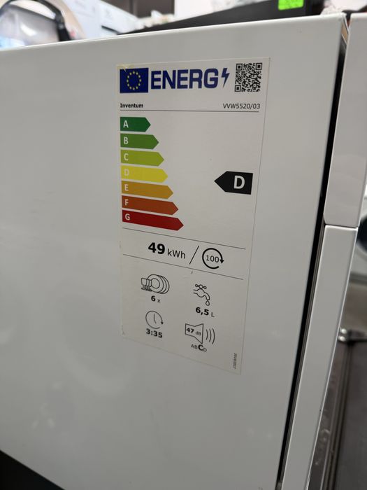 Като Нова!!! Съдомиялна тип кубче Inventum VVW5520