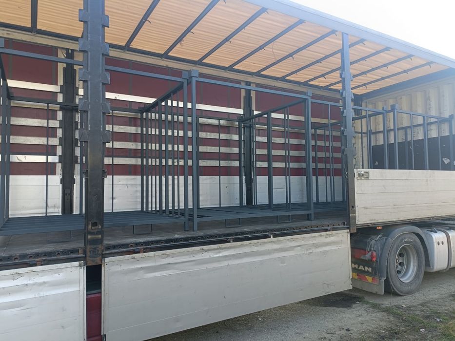 Boxpaleti metalici industriali depozitare textile/marfa diversa