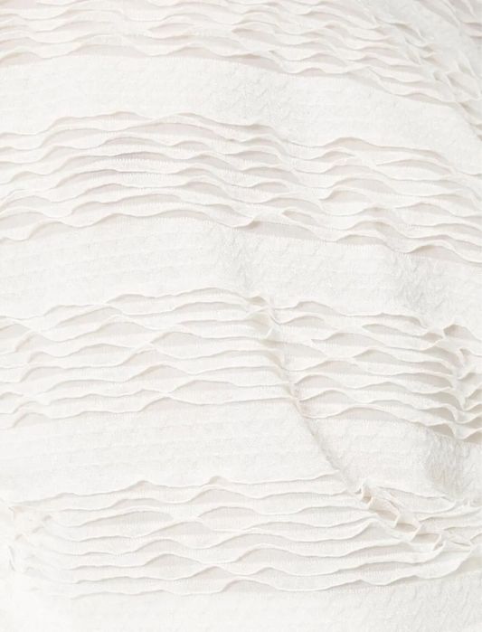 Бяла блуза без ръкави – размер М