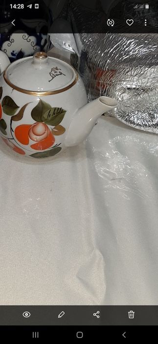 Chinni idishlar choynak piyola