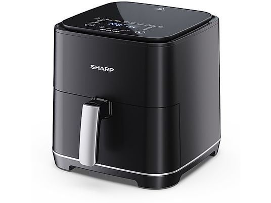Нов фритюрник с горещ въздух Air Fryer Sharp 5.5 литра