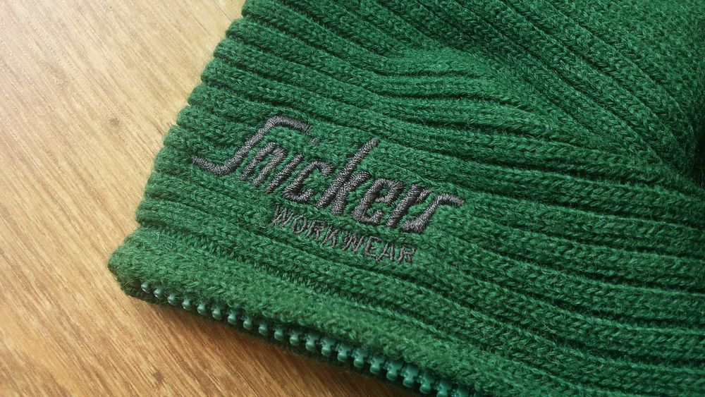 Snickers 2905 1/2 Zip WOOL Sweater размер M пуловер 100% Вълна - 2412