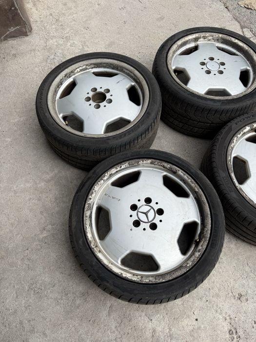 Диски Манаблоки R18 Разноширокие W210
