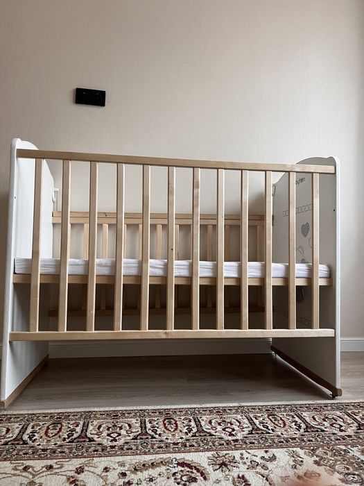 Детская кроватка манеж babyton