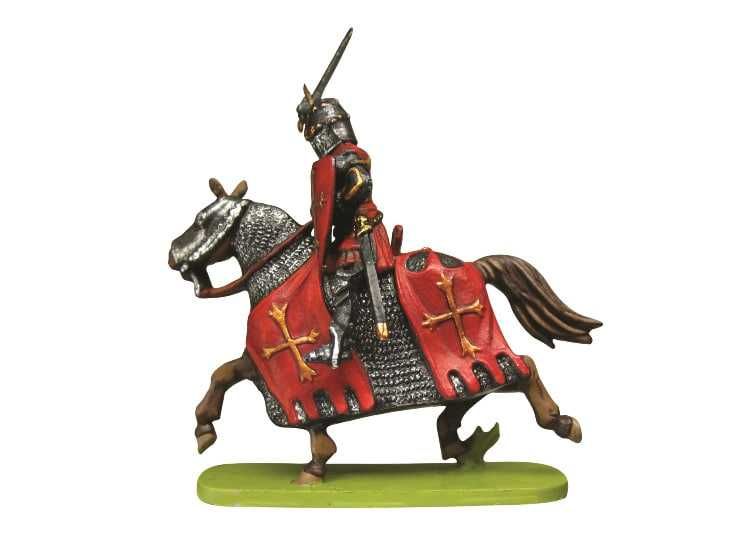 Сборная модель "Английские рыцари 100-летней войны" (Звезда, 1/72)