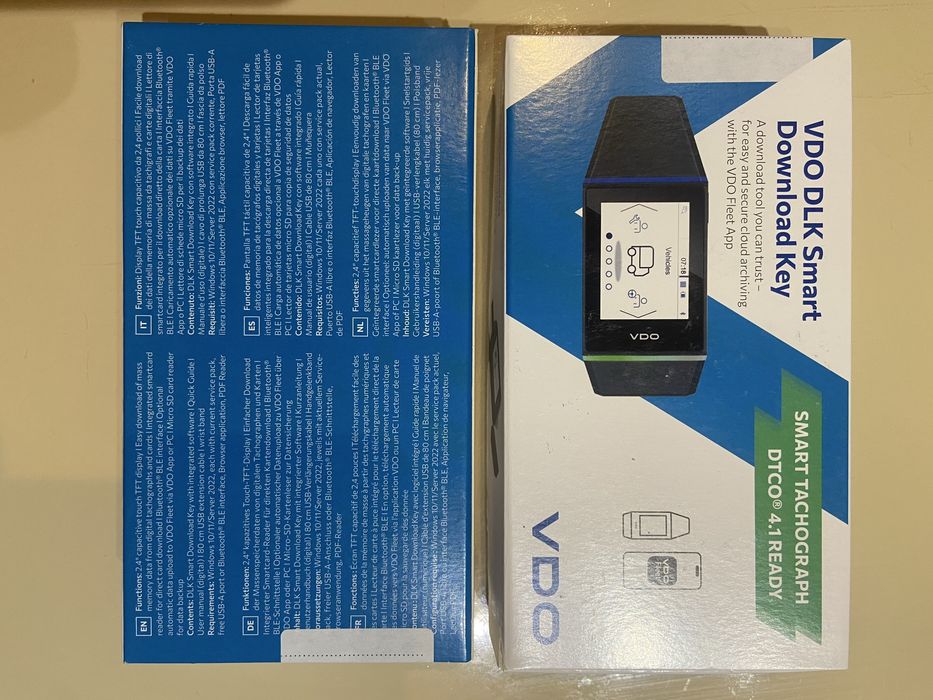 Cititor tahograf card sofer VDO 2026 aparat descarcare tahograf card sofer
