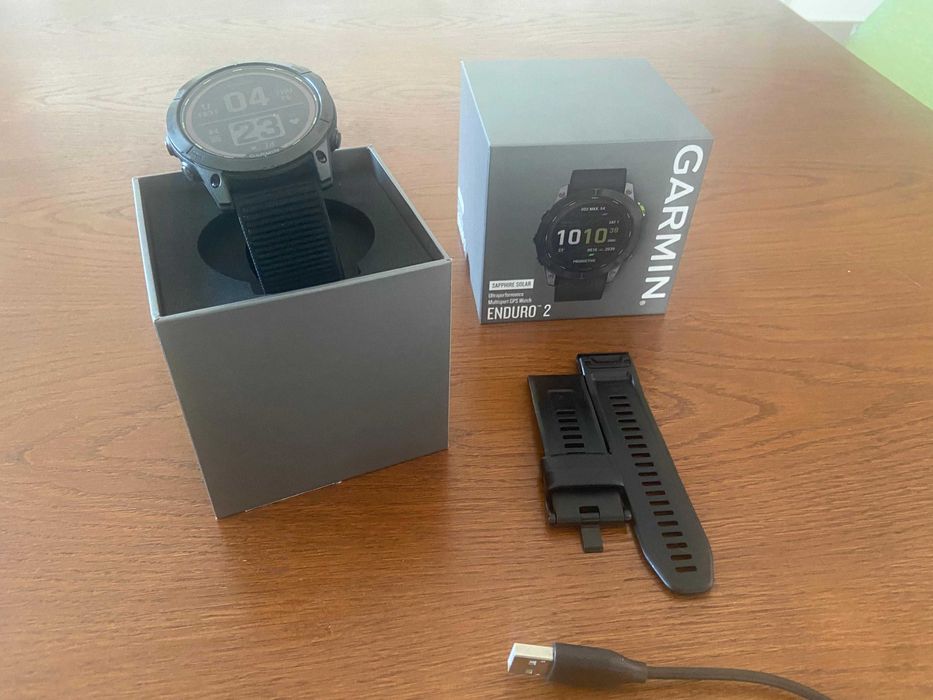 Garmin Enduro 2 Sapphire Solar , Garanție 2026 și Accesorii Complete