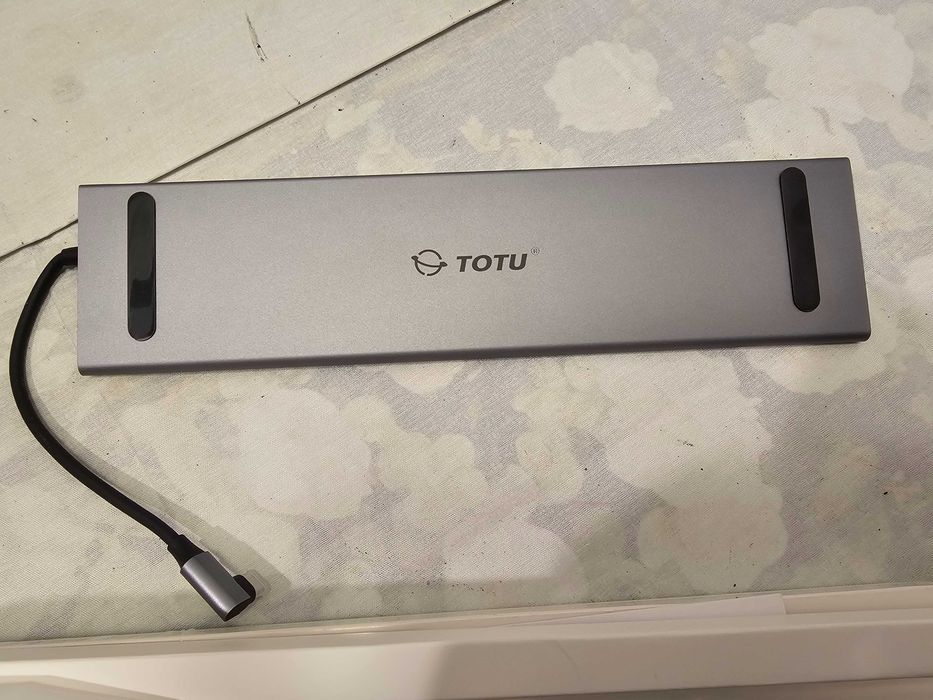 Docking Station TOTU TT005 USB-C Hub 12-in-1 | Dual HDMI | VGA | Gigabit Ethernet