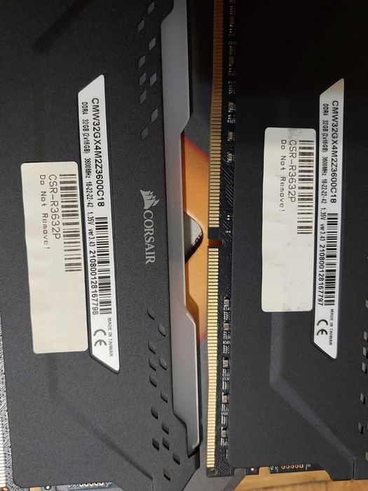32GB 3600Mhz CL18 - Corsair Vengance, HyperX Predator, Kingston Fury