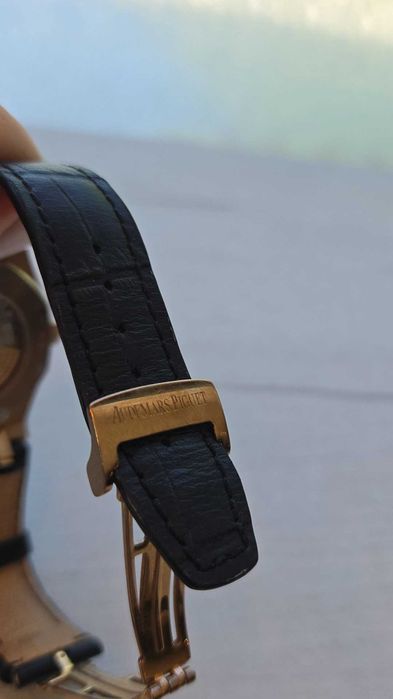 Мъжки кожен часовник Audemars Piguet, Royal Oak Jumbo