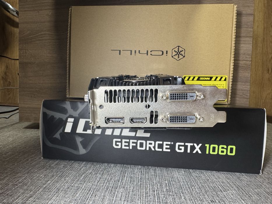 Видеокарта GTX 1060 6GB I ChiLL