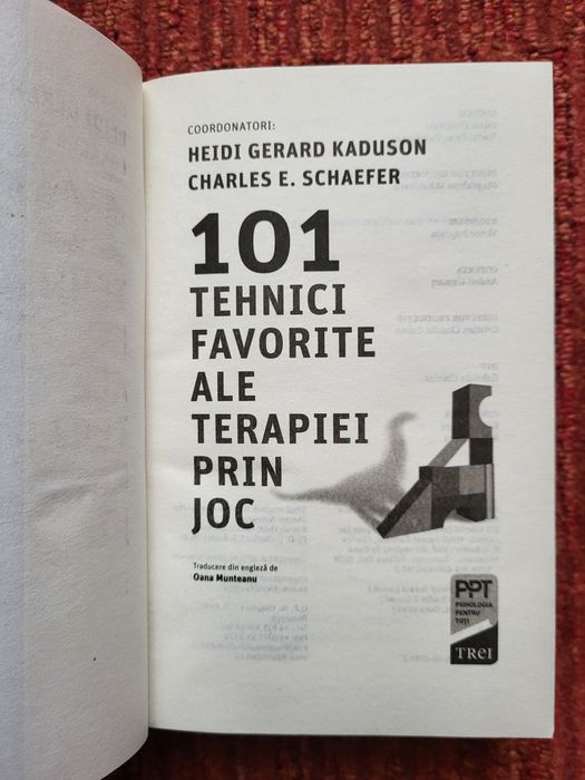 Psihologie: 101 Tehnici favorite ale terapiei prin joc, Heidi Gerard..