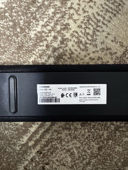 Soundbar (boxe) Samsung HW-R430