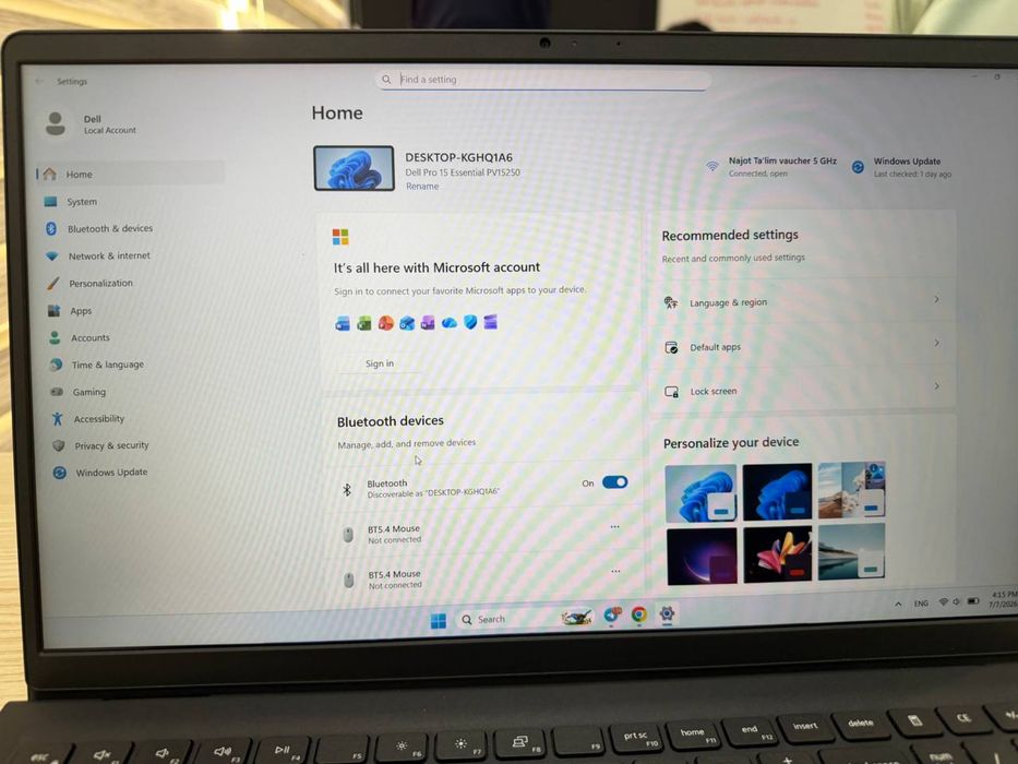 Dell 15 Pro Essential