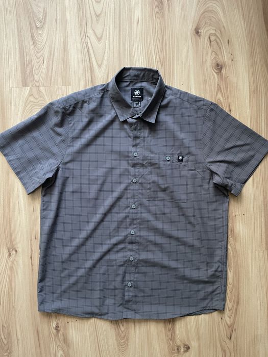 MAMMUT / мъжка риза къс ръкав 2XL