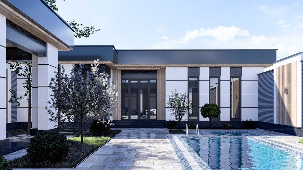 Архитектура, Дизайн фасада и интерьера , Ландшафтный дизайн