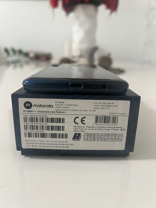 Motorola one fusion + 6/128