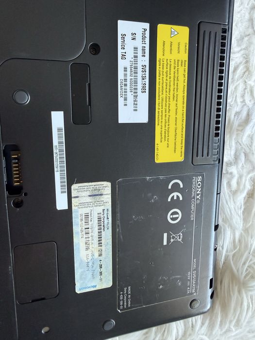 Laptop Sony Vaio SVS13