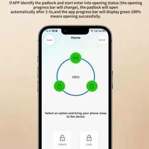 NFC пасивен интелигентен катинар