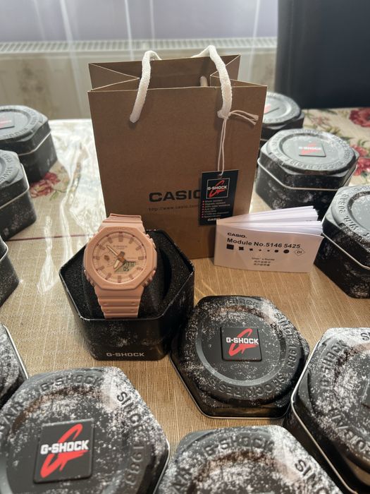 Ceas Casio G-Shock GMA-S2100 roz